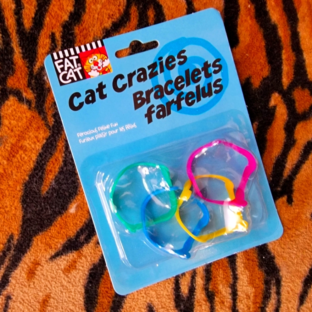 Fat Cat Cat Kitten Toy Crazies Bracelets Ea.